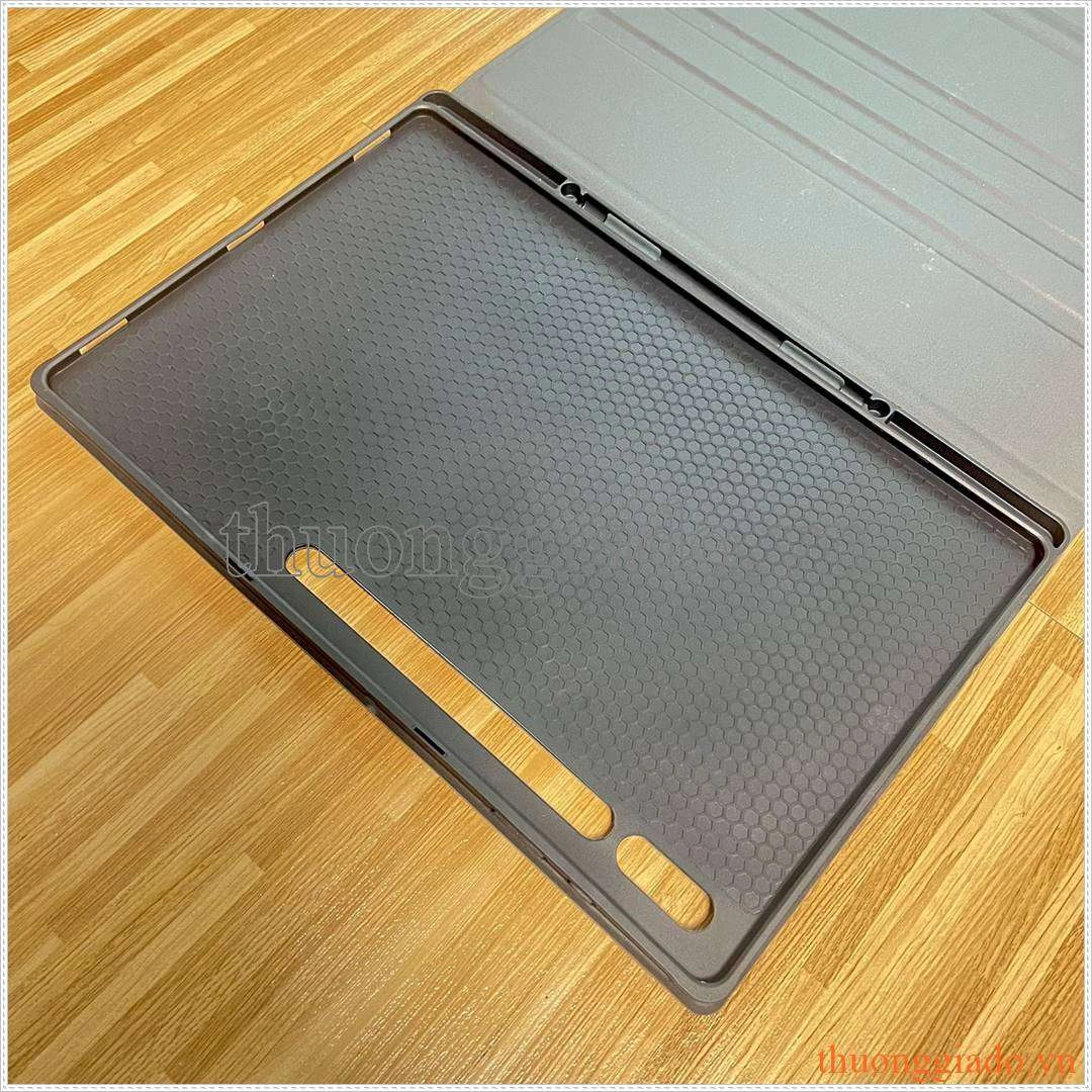 Bao da kèm bàn phím Samsung Galaxy Tab S8 Ultra có touchpad, có đèn nền phím bấm, có ngăn để bút